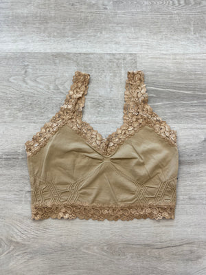 Lace Ruched Bralette