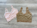 Lace Ruched Bralette