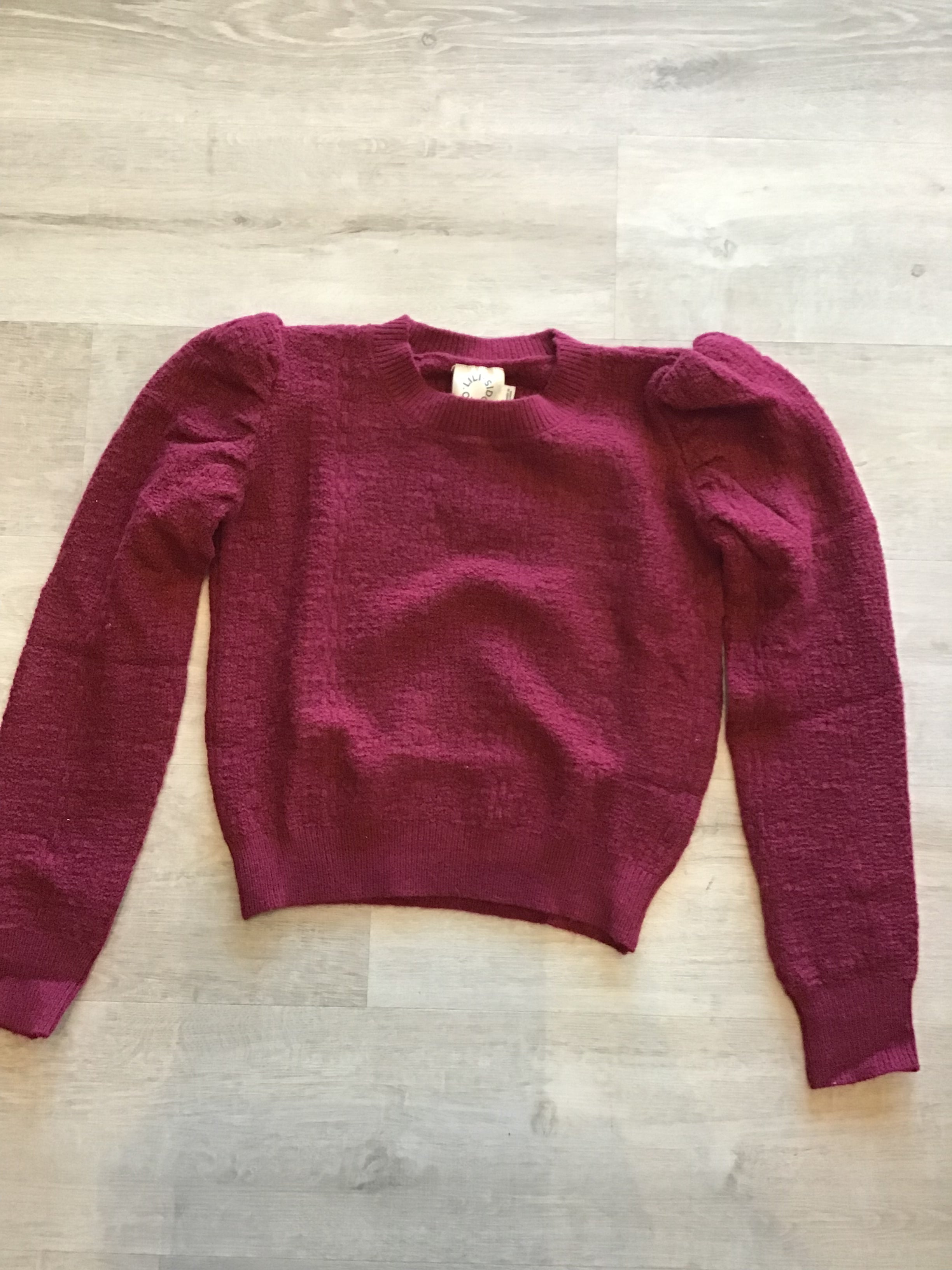Lakin Burgundy Sweater